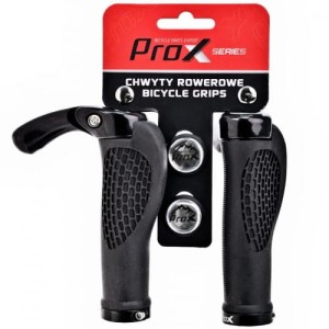 Chwyty Prox GP-40B Czarne 135mm Ergo Rogi Skręcane