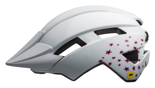 Kask juniorski BELL SIDETRACK II INTEGRATED MIPS white stars roz. Uniwersalny (50–57 cm) 4.jpg