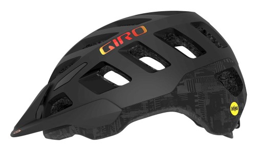 Kask mtb GIRO RADIX INTEGRATED MIPS matte black hypnotic 2.jpg