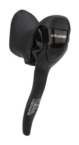 Lewa, 1.rzędowa, Kompatybilna z Shimano, Dual Control, Klamka z Dźwignią Hamulca Tylko, Czarna 