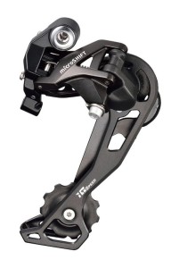  Przerzutka Tylna MICROSHIFT XLE, 10.rzędowa(2/3x10), Kompatybilna z Shimano, Długi Wózek, Max. Tryb 32-36T, Pojemność 43T