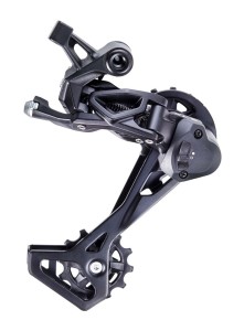  Przerzutka Tylna MICROSHIFT XLE, 11.rzędowa(2x11), Kompatybilna z Shimano, Długi Wózek, Max. Tryb 40-46T, Pojemność 47T