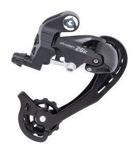  Przerzutka Tylna MICROSHIFT, 7-8.rzędowa(2/3x7/8), Kompatybilna z Shimano, Długi Wózek, Max. Tryb 28-34T, Min. Tryb 13-14T, Pojemność 45T