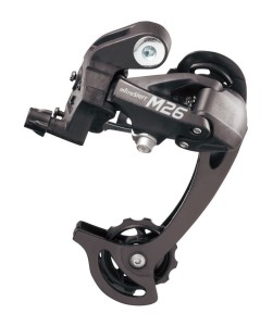  Przerzutka Tylna MICROSHIFT, 7-8.rzędowa(2/3x7/8), Kompatybilna z Shimano, Długi Wózek, Max. Tryb 28-36T, Min. Tryb 11-12T, Pojemność 45T