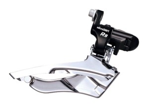  Przerzutka Przednia MICROSHIFT R8, 8.rzędowa(3x8), Kompatybilna z Shimano, Mocowanie Obejma, Zęby Górne 50T, Pojemność 20T