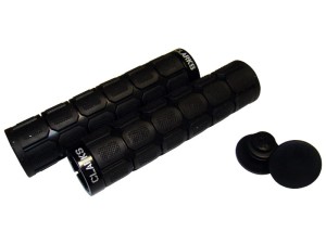 Chwyty kierownicy CLARKS CLO-219, LOCK-ON, Czarne, 1 Pierścień czarny 