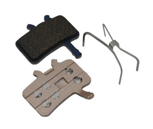 Klocki hamulcowe CLARKS dla AVID/SRAM (Avid Juicy 3, 5, 7, 7 Carbon, Ultimate, BB7, Clarks CMD-15), Półmetaliczne 