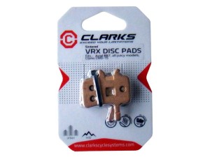 Klocki hamulcowe CLARKS dla AVID/SRAM (Avid Juicy 3, 5, 7, 7 Carbon, Ultimate, BB7, Clarks CMD-15), Spiekane 