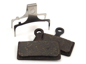 Klocki hamulcowe CLARKS dla SHIMANO (Shimano XTR M985, M987, M988, M975, M965 - XT M785, SLX M666, M675, DEORE M615, Alfine, Clarks M1, M2, M3, CMD-22, CMD-23, CMD-27), Organiczne