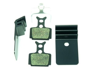 Klocki hamulcowe CLARKS dla FORMULA (Formula Mega, The One, R), Z radiatorem odprowadzającym ciepło, Organiczne 