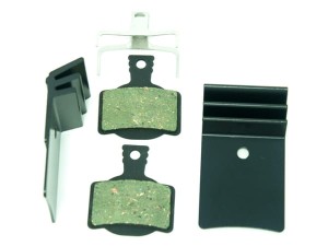 Klocki hamulcowe CLARKS dla MAGURA (Magura MT, 2, 4, 6, 8), Z radiatorem odprowadzającym ciepło, Organiczne 