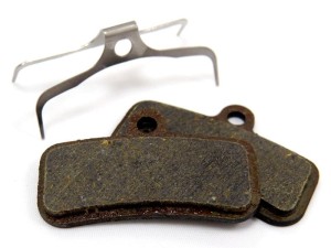 Klocki hamulcowe CLARKS dla SHIMANO (Shimano New Saint, M180-M820/ Zee M640, Clarks M4), Organiczne 