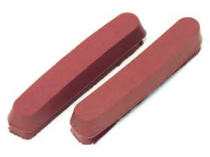 Okładziny hamulcowe CLARKS CPS474-CARB-INS dla Campagnolo/CPS474-CARB/CPS460-CARB, 50mm, Szosa, Do obręczy karbonowych, Czerwone