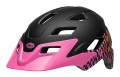 Kask dziecięcy BELL SIDETRACK wavy checks matte pink roz. Uniwersalny (47–54 cm) 3.jpg