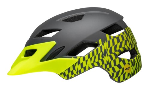 Kask juniorski BELL SIDETRACK INTEGRATED MIPS wavy checks matte retina sear roz. Uniwersalny (50–57 cm) 4.jpg