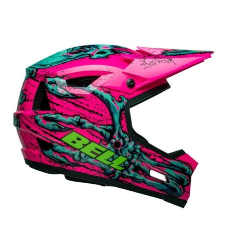 Kask full face BELL SANCTION 2 DLX MIPS bonehead gloss pink turquoise (LIMITED EDITION) 4.jpg