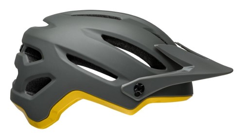 Kask mtb BELL 4FORTY matte gloss gray yellow 4.jpg