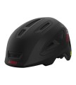 Kask dziecięcy GIRO SCAMP II INTEGRATED MIPS matte black red 2.jpg