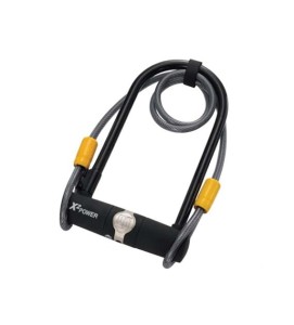 Zapięcie rowerowe ONGUARD 5801 U-LOCK - 11mm 115mm 230mm - 2 x Klucze + linka 10mm 120cm