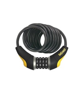 Zapięcie rowerowe ONGUARD Doberman 8032 Linka - 10mm 185cm - SZYFR