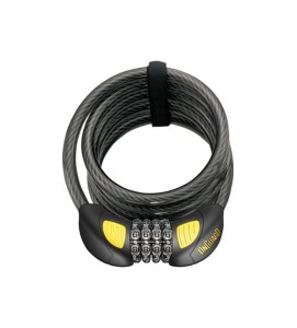 Zapięcie rowerowe ONGUARD Doberman 8031GLO Linka - 12mm 185cm - SZYFR