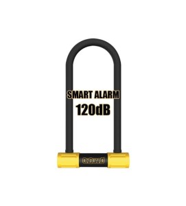 Zapięcie rowerowe ONGUARD Smart Alarm 8268 U-LOCK - 16mm 100mm 258mm - 5 x Klucze z kodem