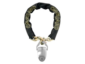 Zapięcie rowerowe ONGUARD MASTIFF ALARM 120dB 8304 ŁAŃCUCH 110cm*10mm - KŁÓDKA