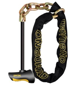 Zapięcie rowerowe ONGUARD BEAST 8017LPT ŁAŃCUCH gr.16 roz.140cm*12mm - 5 x Klucze z kodem + KŁÓDKA