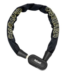 Zapięcie rowerowe ONGUARD FASTLOCK 8283 ŁAŃCUCH 120cm*7.5mm - 3 x Klucze z kodem