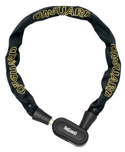 Zapięcie rowerowe ONGUARD FASTLOCK 8285 ŁAŃCUCH 120cm*5.5mm - 3 x Klucze z kodem 