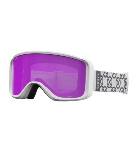Gogle zimowe GIRO SAGEN WHITE MONOGRAM (szyba AMBER PINK 00% S2)
