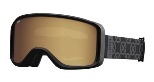 Gogle zimowe GIRO SAGEN BLACK MONGRAM (szyba AMBER GOLD 00% S2)