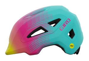 Kask dziecięcy GIRO SCAMP II matte teal pink towers