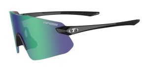 Okulary TIFOSI VOGEL SL gloss black (1 szkło Smoke Green Mirror 14% transmisji światła)