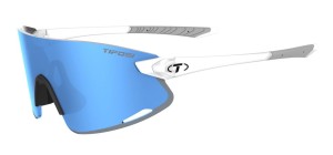 Okulary TIFOSI VOGEL XC satin clear (1 szkło Sky Blue Mirror 13% transmisji światła)