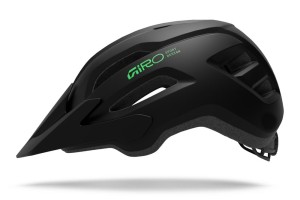 Kask dziecięcy juniorski GIRO FIXTURE II matte black/vivid green roz. Uniwersalny (50-57 cm)