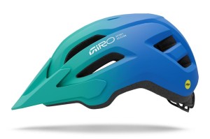 Kask dziecięcy juniorski GIRO FIXTURE II MIPS matte aqua green/blue jewel fade roz. Uniwersalny (50-57 cm)