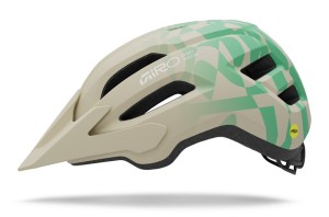 Kask mtb GIRO FIXTURE II MIPS matte stone/green rush roz. Uniwersalny (54-61 cm)