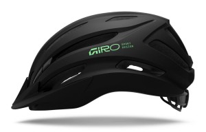 Kask dziecięcy juniorski GIRO REGISTER II matte black/vivid green roz. Uniwersalny (50-57 cm)