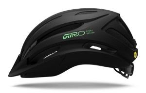 Kask dziecięcy juniorski GIRO REGISTER MIPS II matte black/vivid green roz. Uniwersalny (50-57 cm)