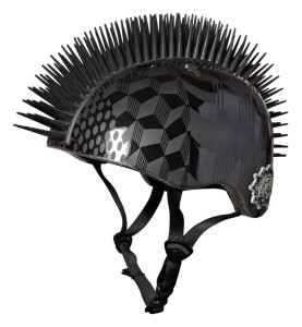 Kask dziecięcy juniorski KRASH CUBE HEART BLACK HAWK roz. M YOUTH 8+ (54-58 cm)