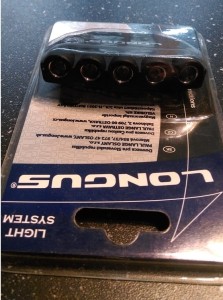 Lampa rowerowa LONGUS na kask